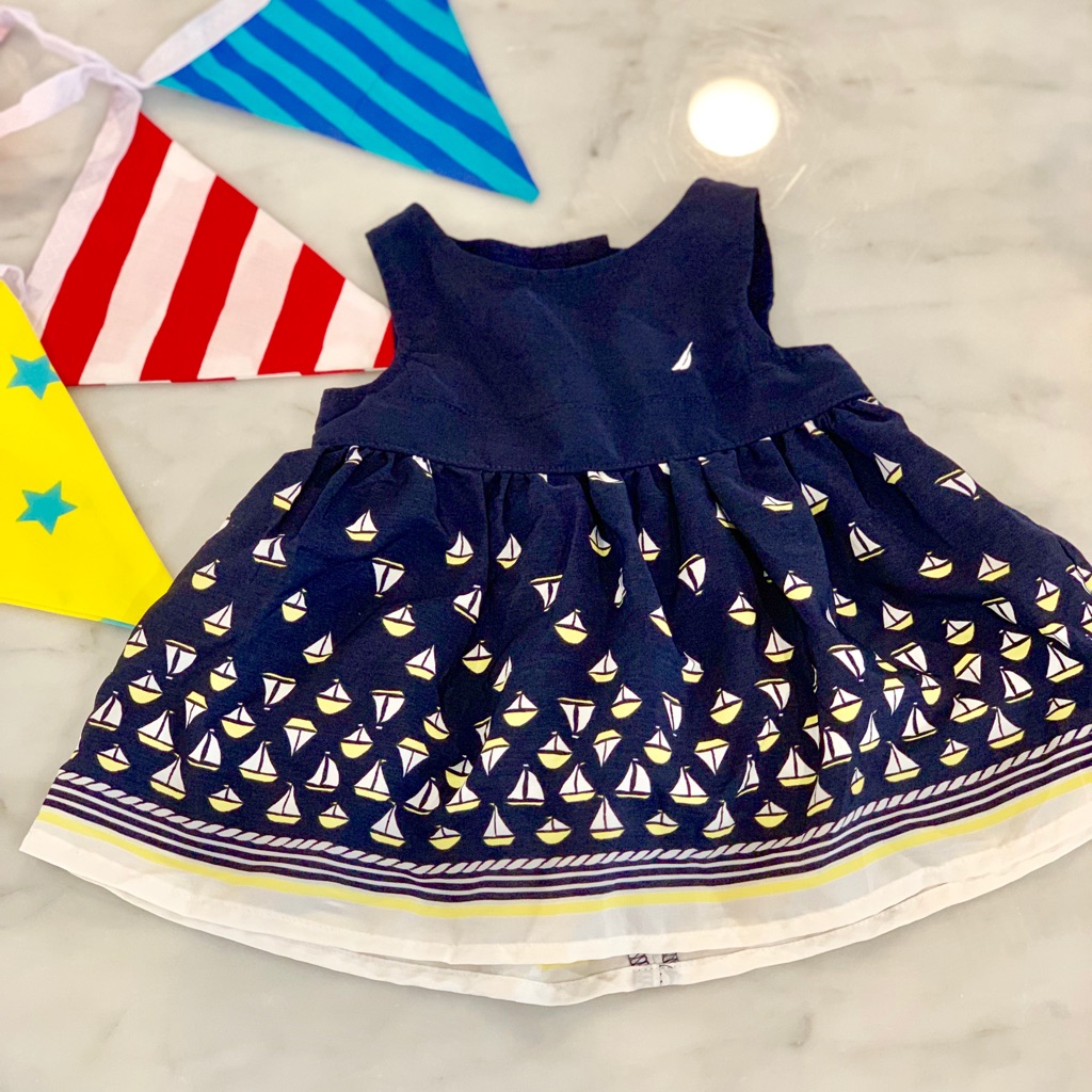 Sail Sail Away Nautical Dress 3m Sail Sail Away Nautical Dress 3m